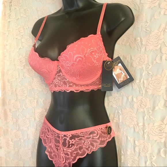 NWT Lace Bra And Panties Set- 34B - Picture 4 of 11